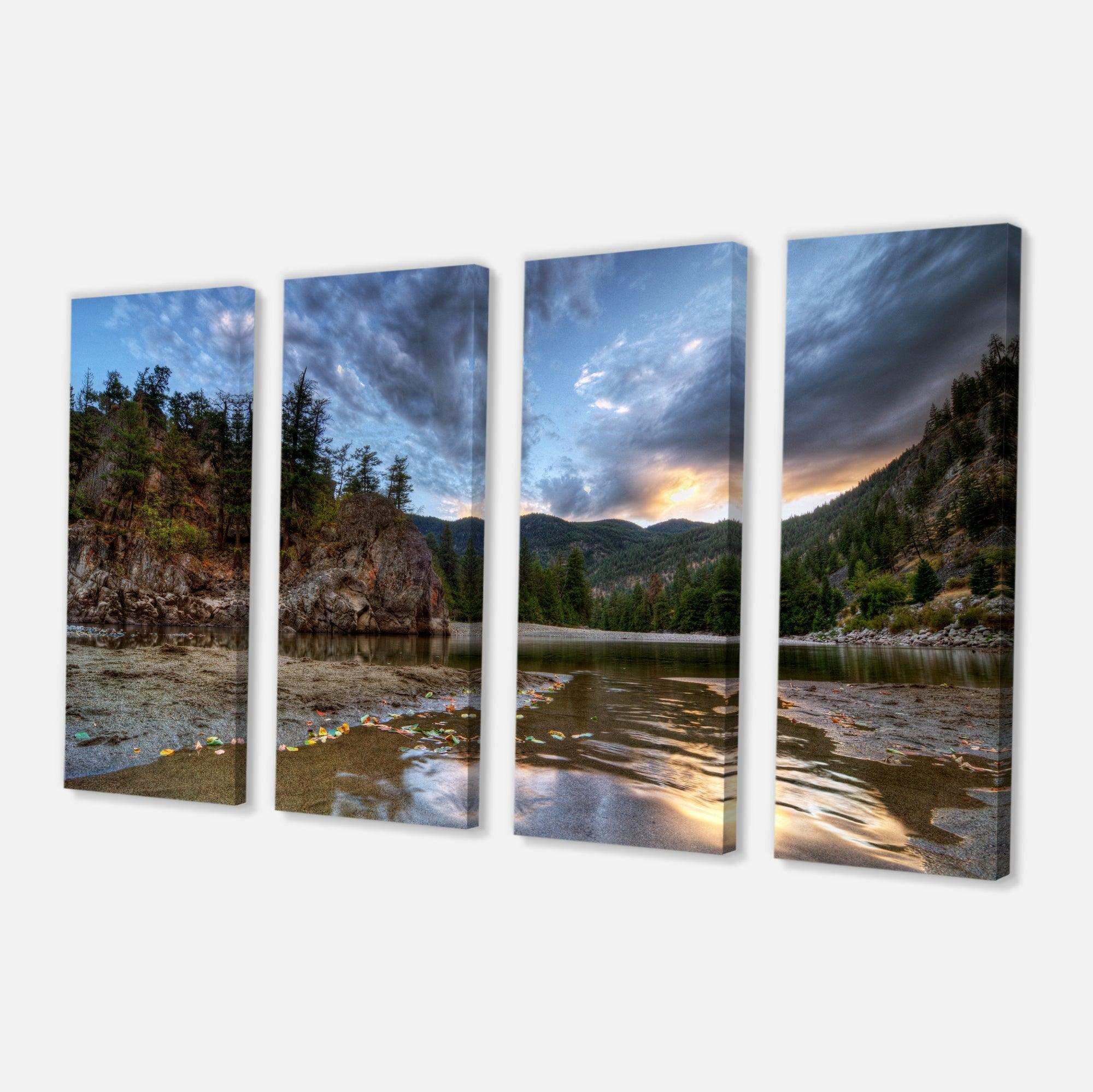 Peaceful Evening at Mountain Creek Multi-Panels