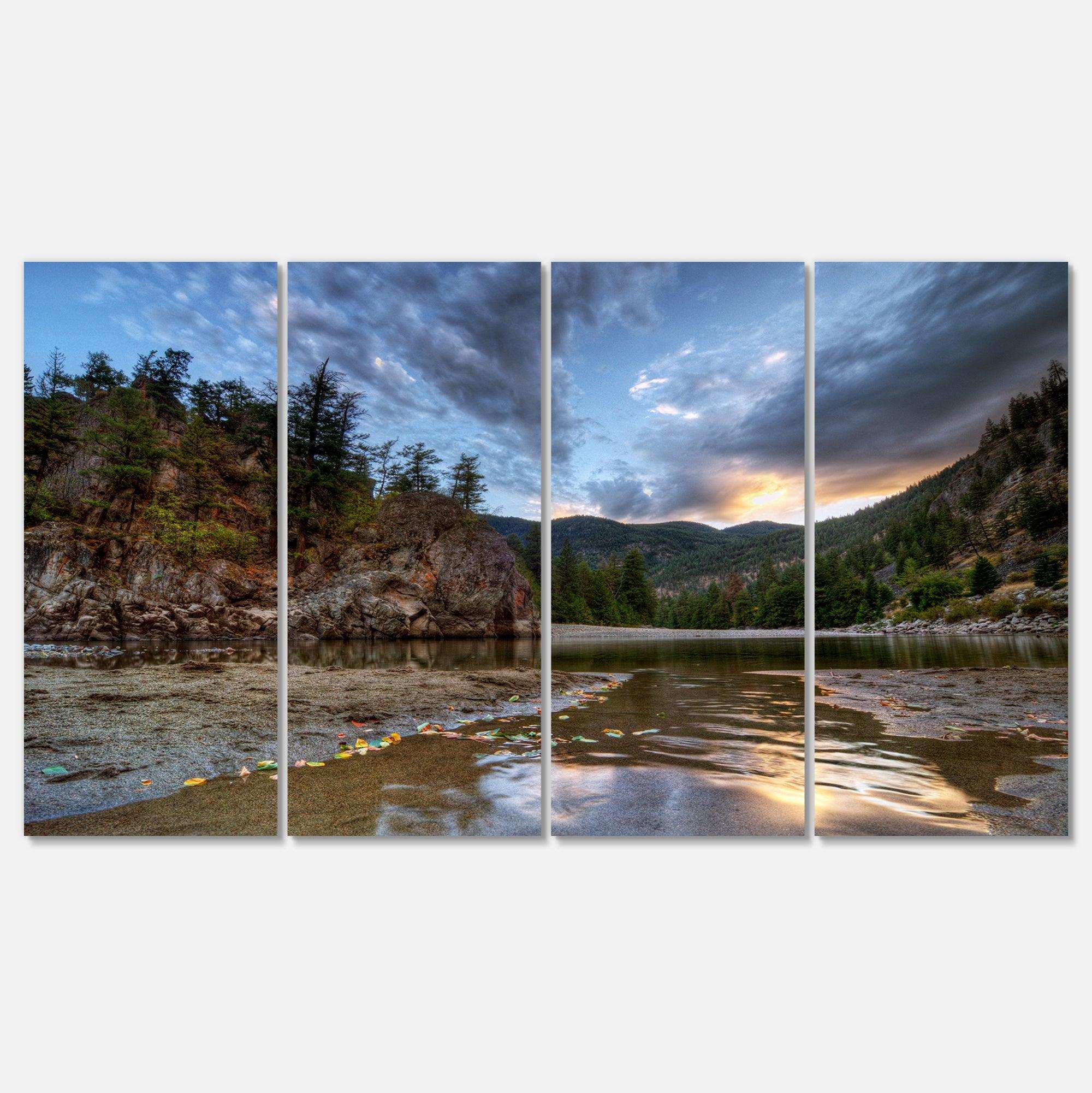 Peaceful Evening at Mountain Creek Multi-Panels