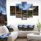 Peaceful Evening at Mountain Creek Multi-Panels