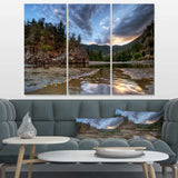 Peaceful Evening at Mountain Creek Multi-Panels
