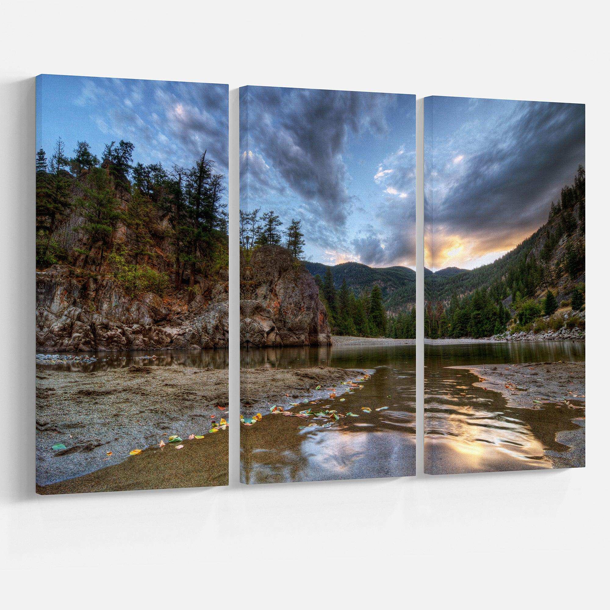 Peaceful Evening at Mountain Creek Multi-Panels