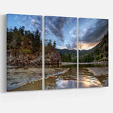 Peaceful Evening at Mountain Creek Multi-Panels