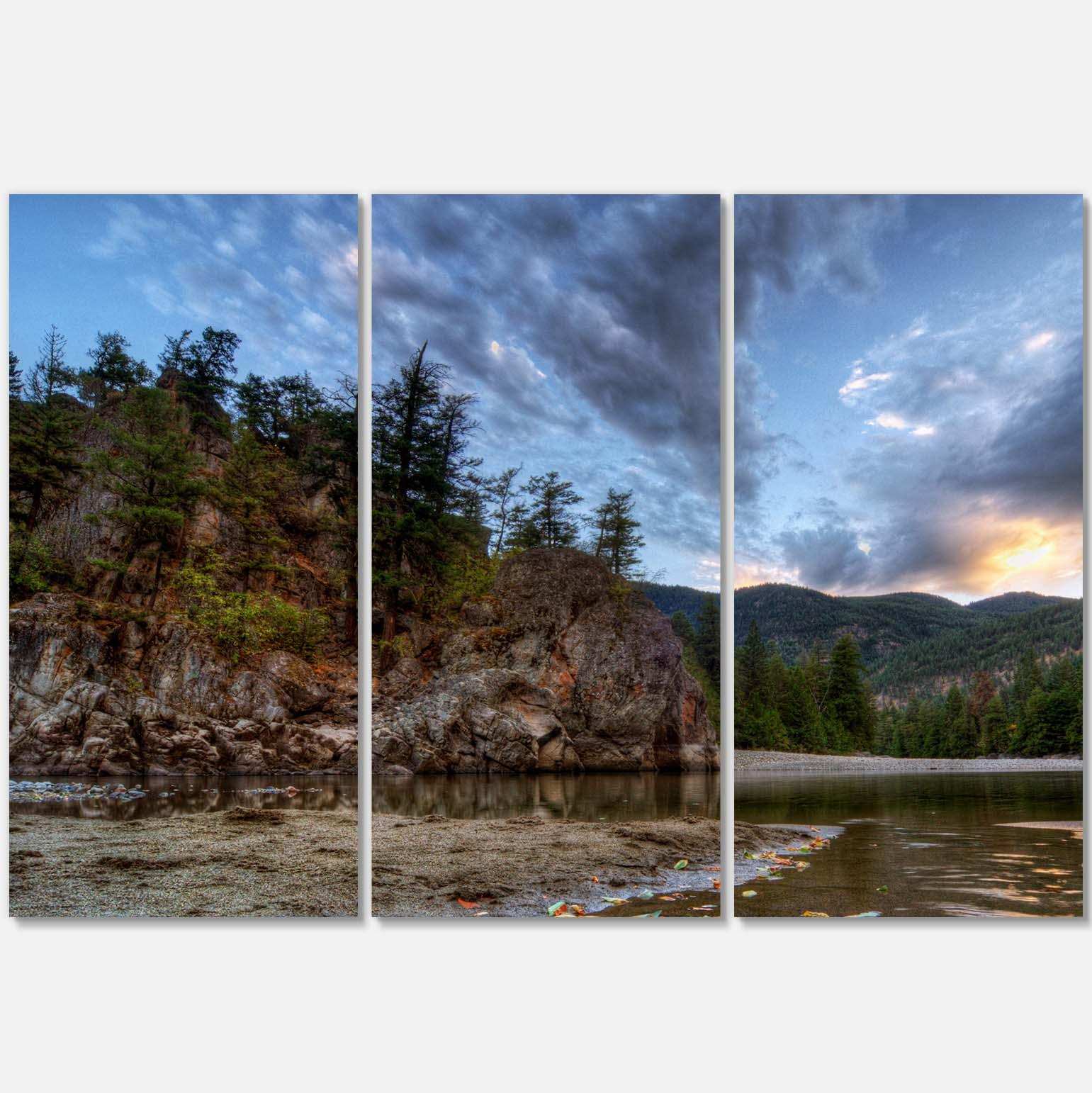 Peaceful Evening at Mountain Creek Multi-Panels