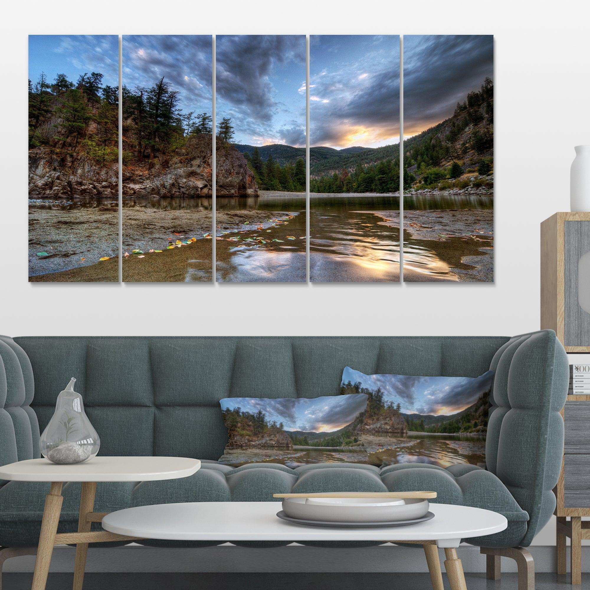 Peaceful Evening at Mountain Creek Multi-Panels