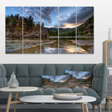 Peaceful Evening at Mountain Creek Multi-Panels