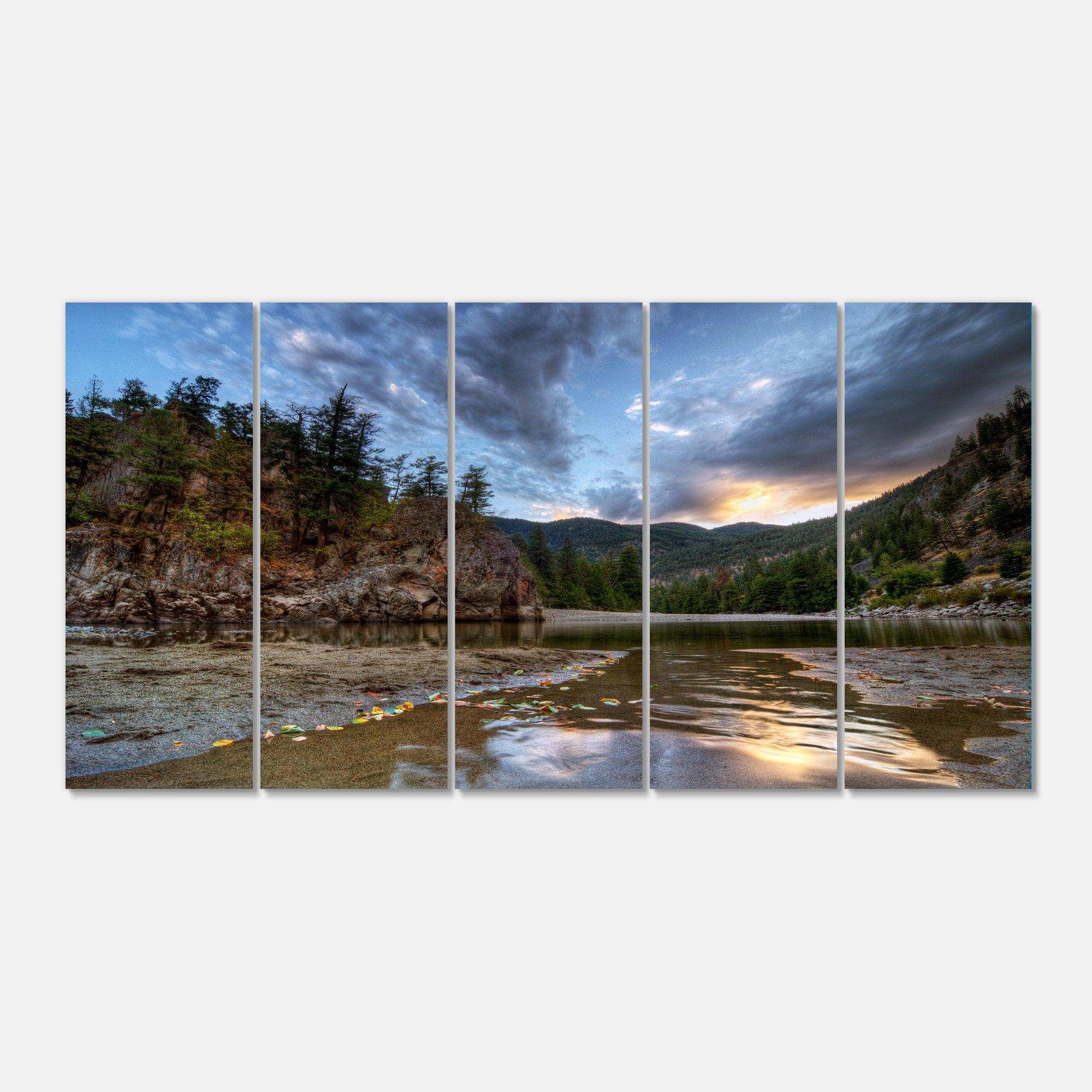 Peaceful Evening at Mountain Creek Multi-Panels