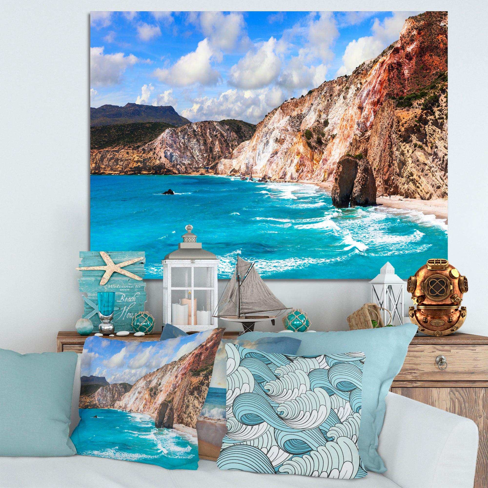Greek Islands Scenic Beaches