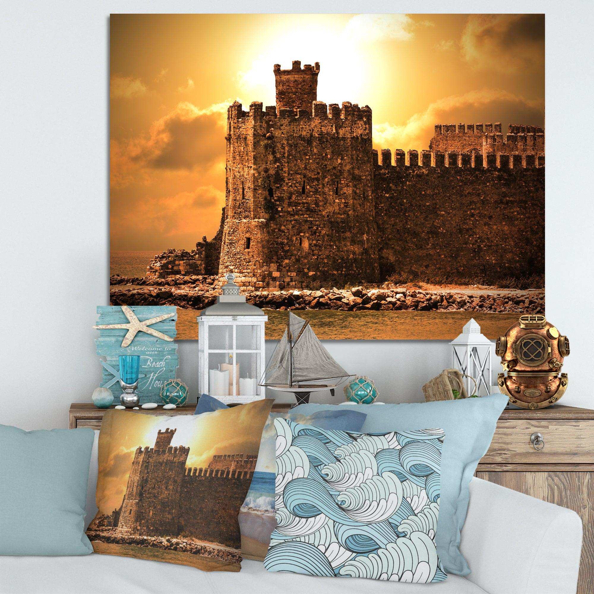 Old Castle at Sunset