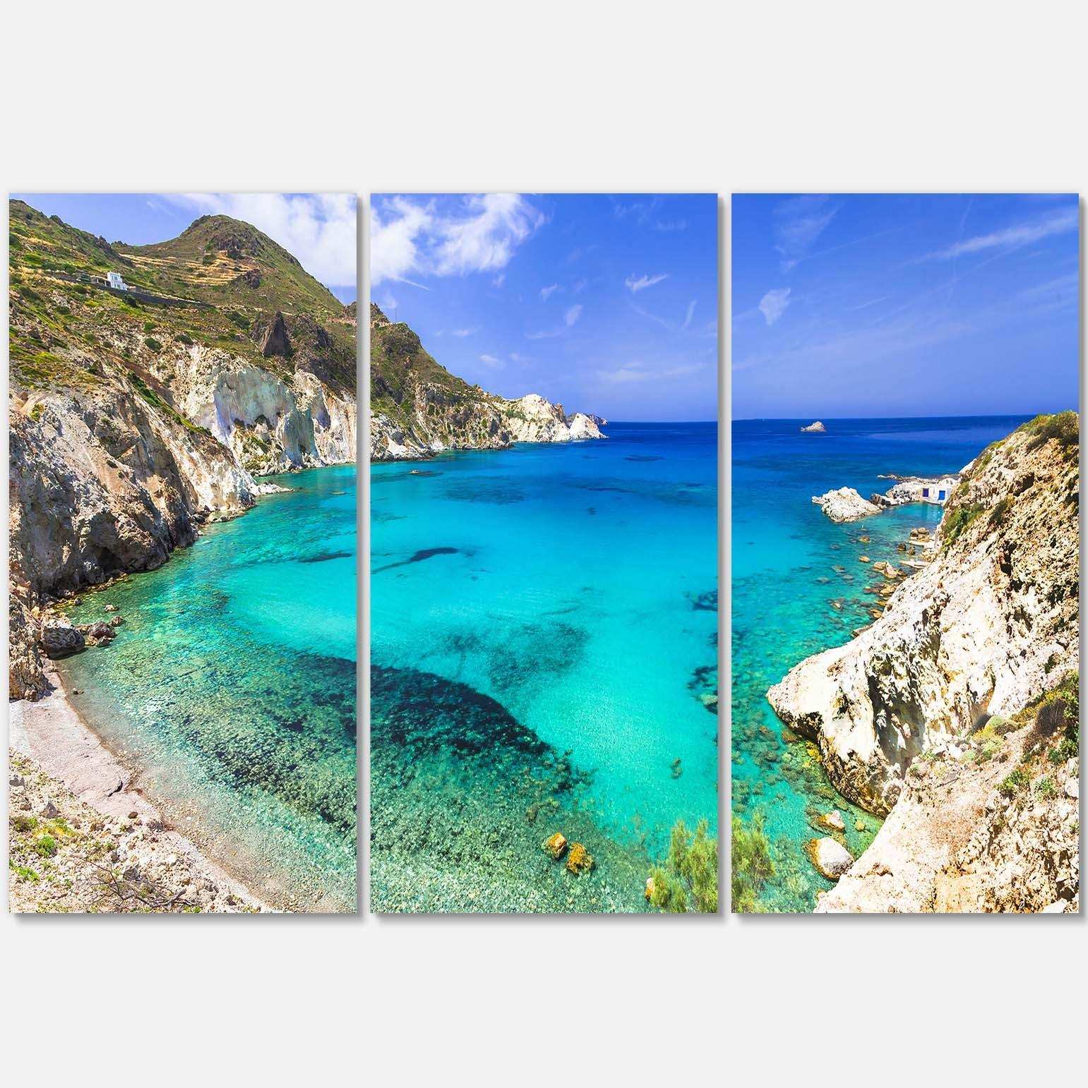 Greece Beaches of Milos Island Multi-Panels