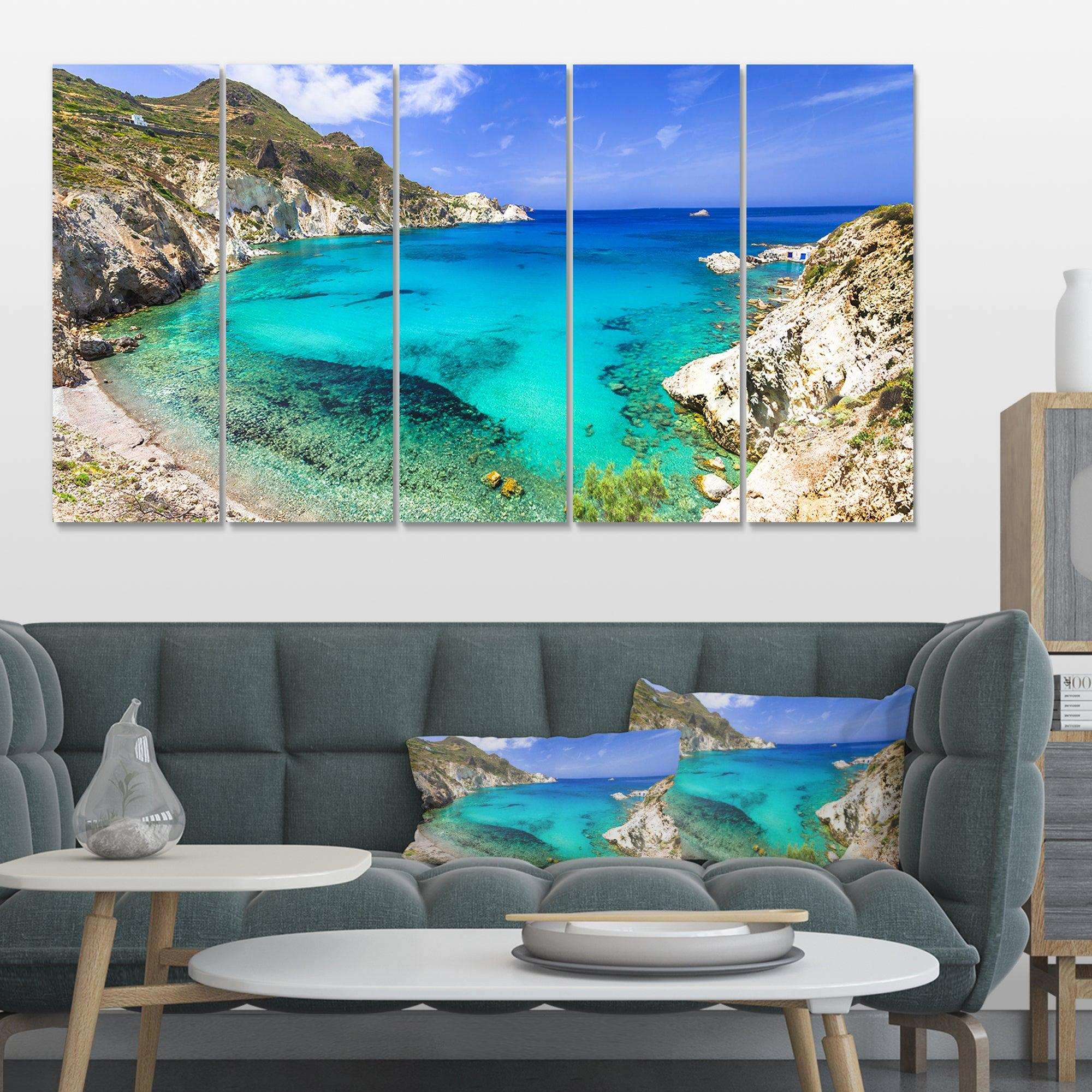 Greece Beaches of Milos Island Multi-Panels