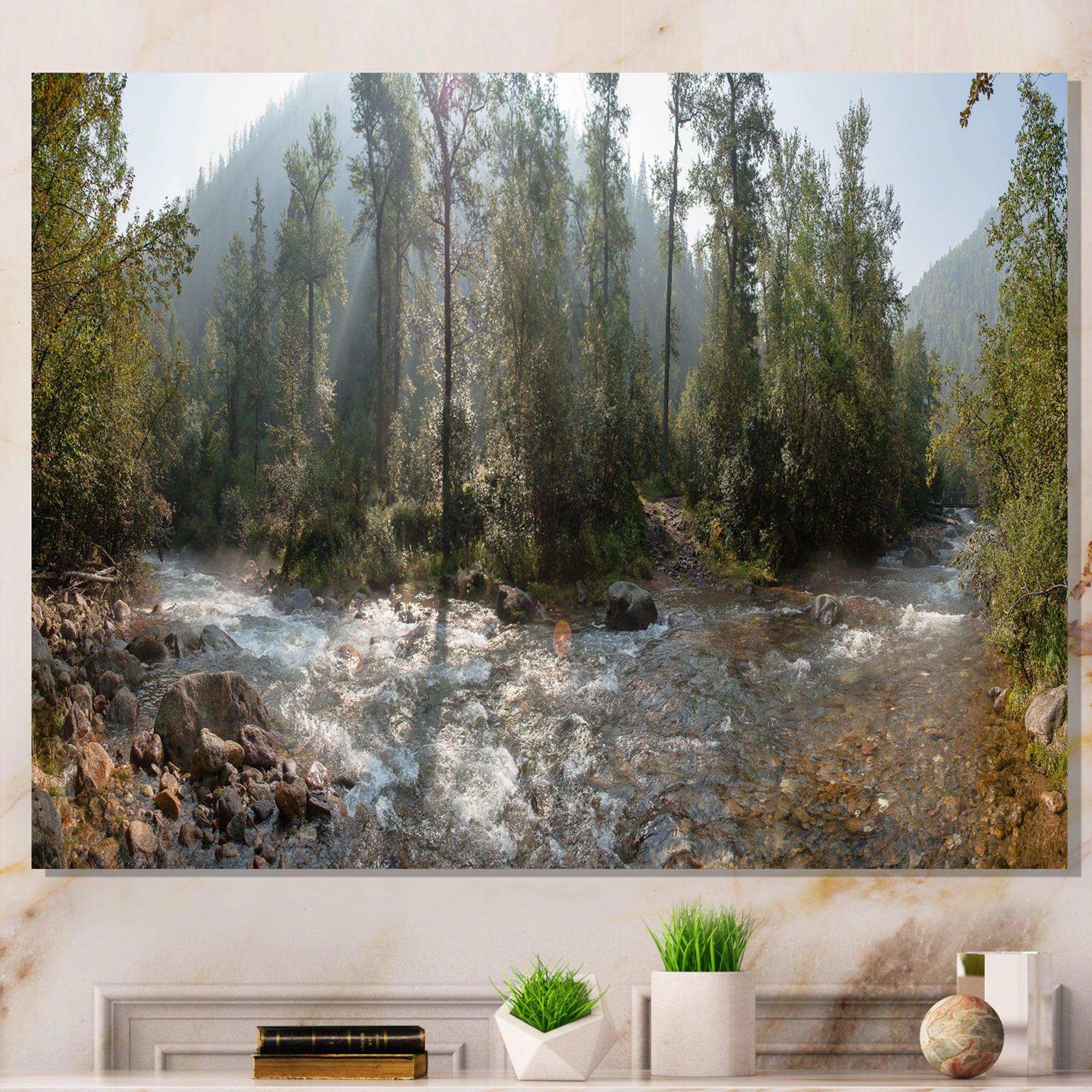 Mountain River Panorama