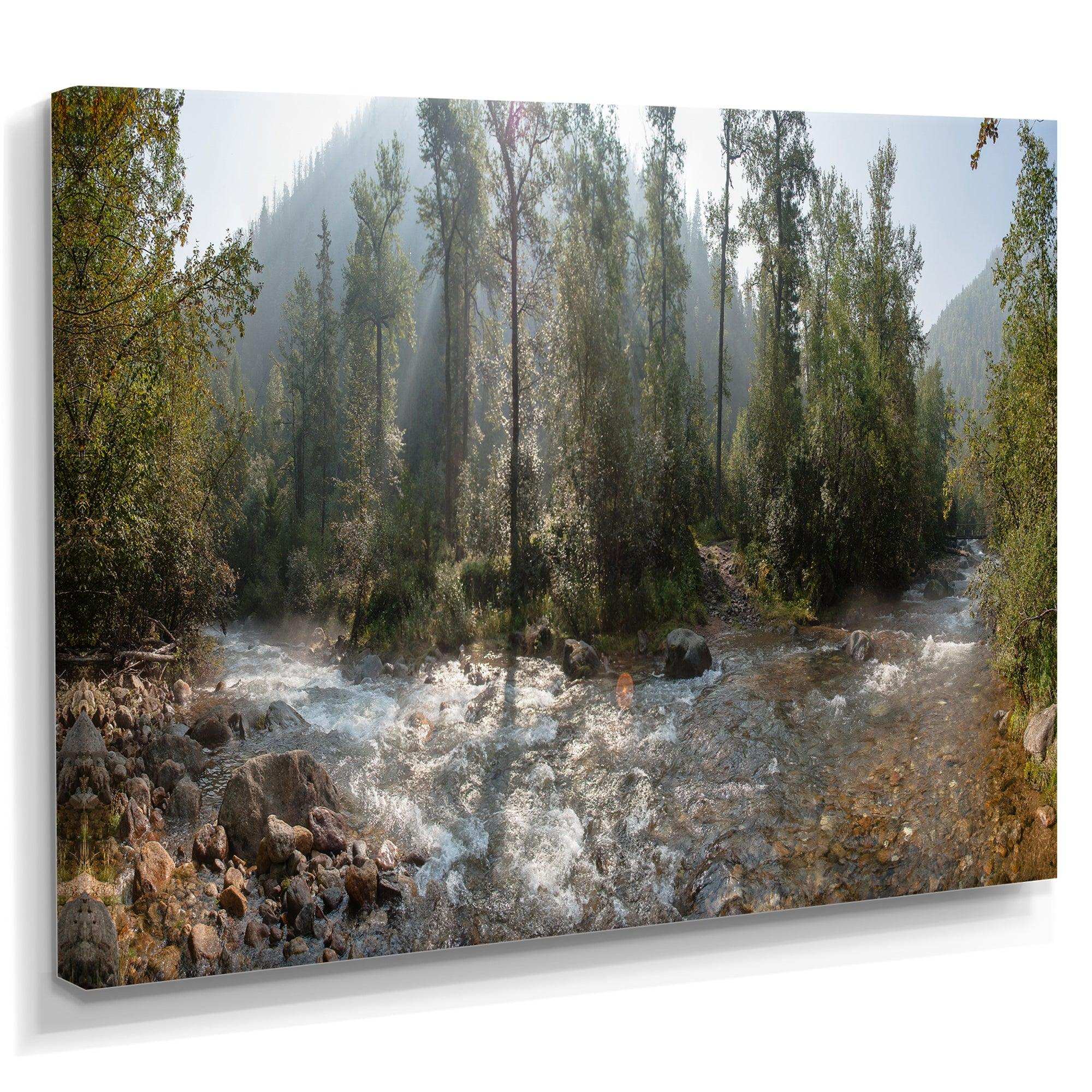 Mountain River Panorama