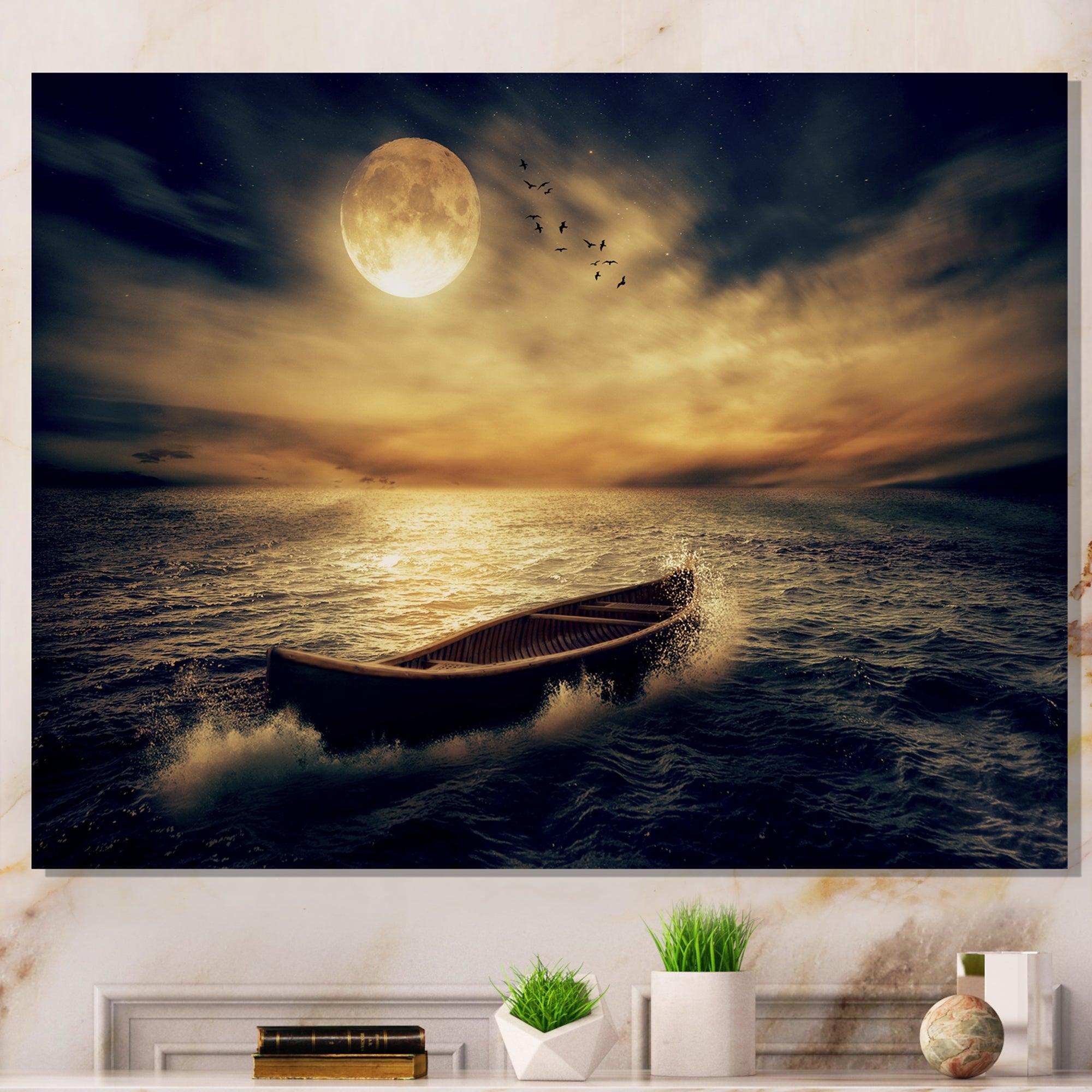 Middle of Ocean after Storm