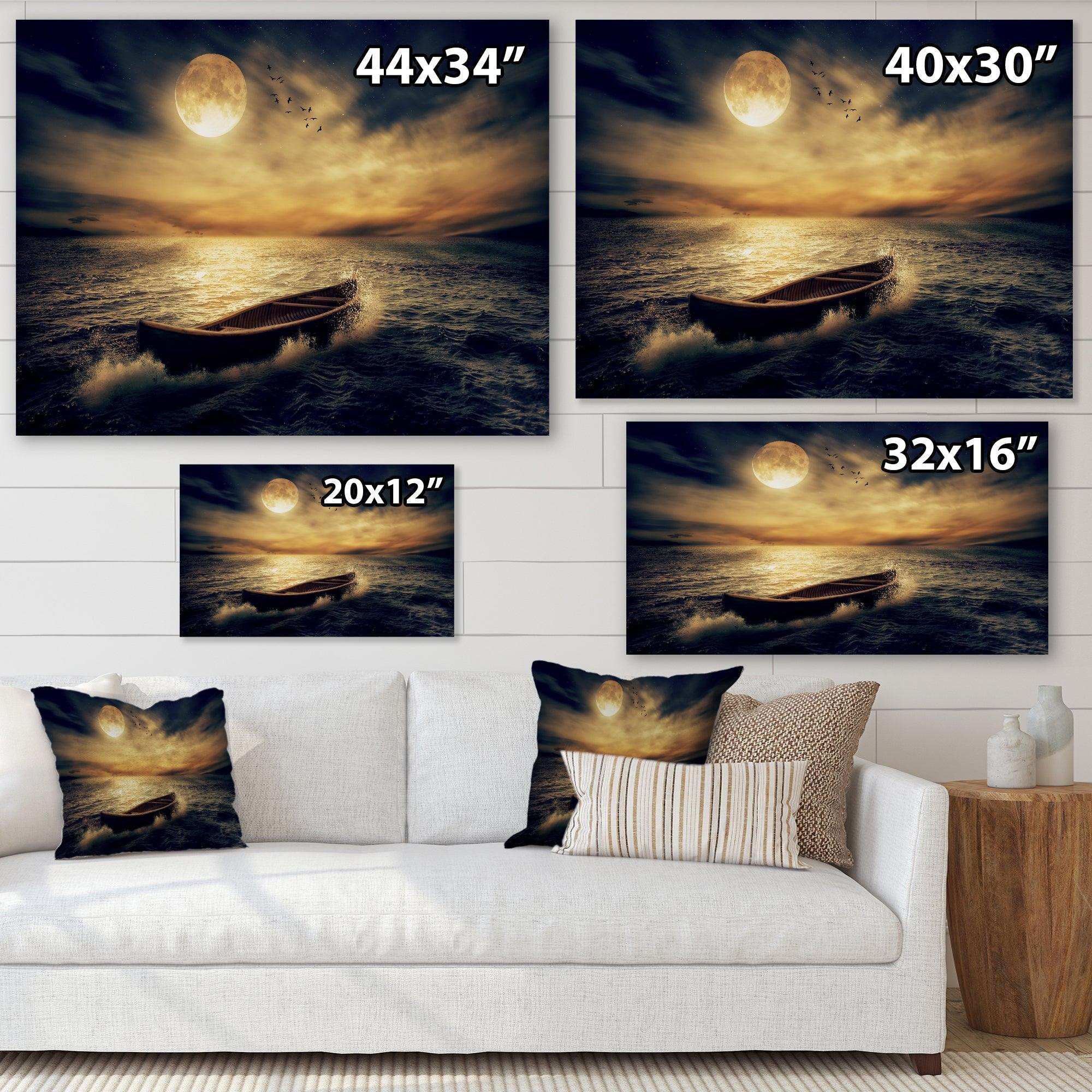 Middle of Ocean after Storm