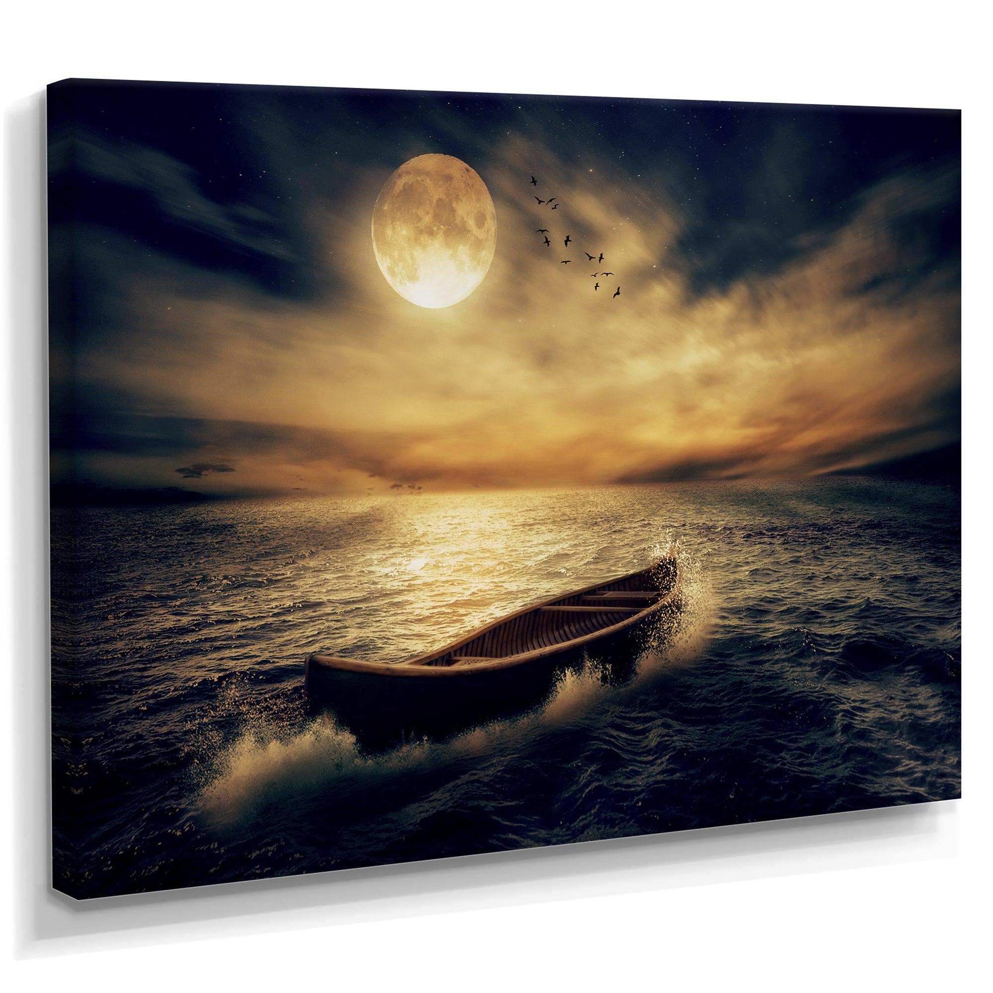 Middle of Ocean after Storm