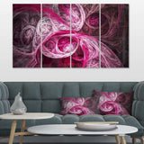 Mystic Pink Fractal Multi-Panels