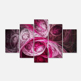Mystic Pink Fractal Multi-Panels