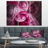 Mystic Pink Fractal Multi-Panels