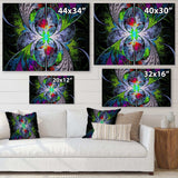 Multi Color Fractal Stained Glass