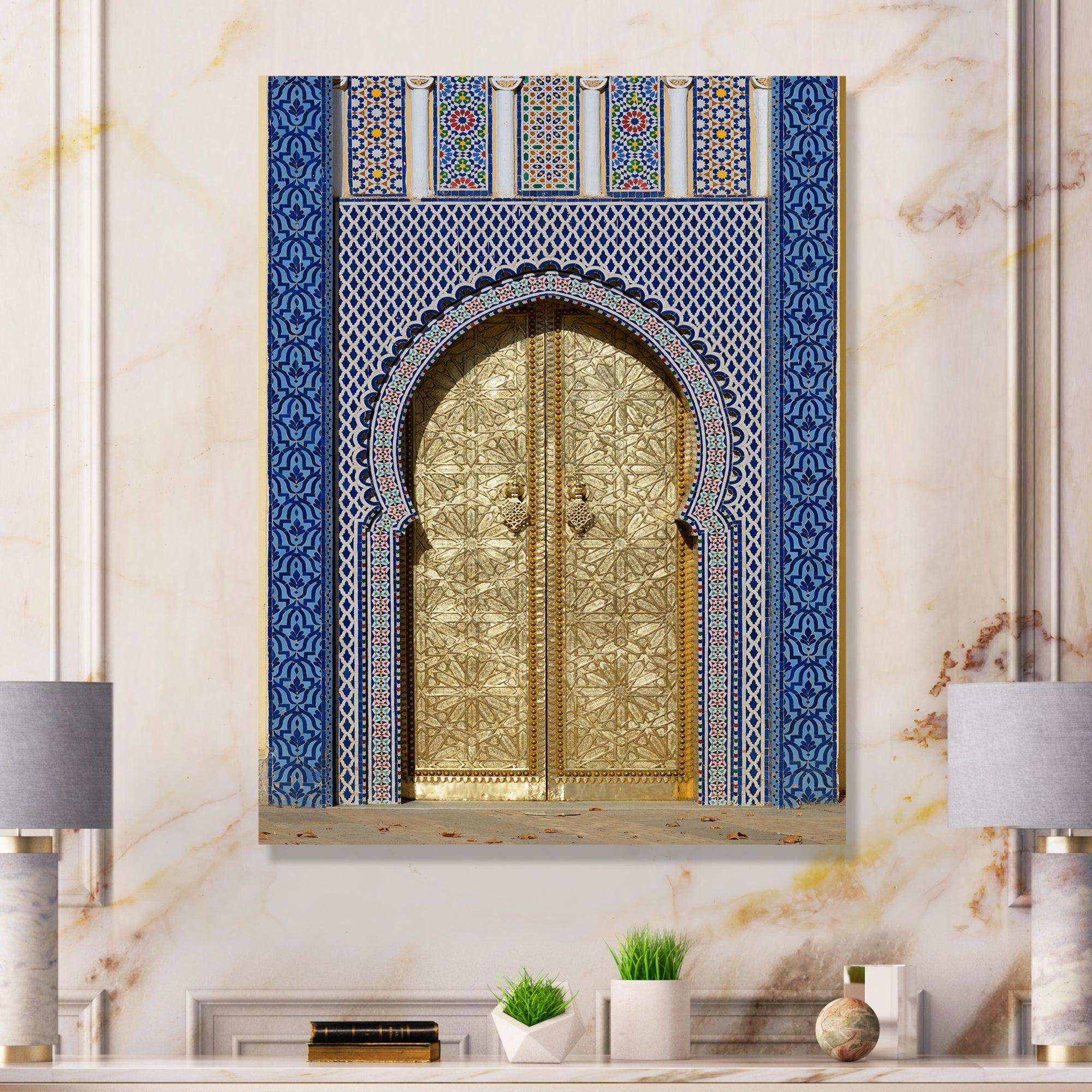 Morroco Palace Golden Doors