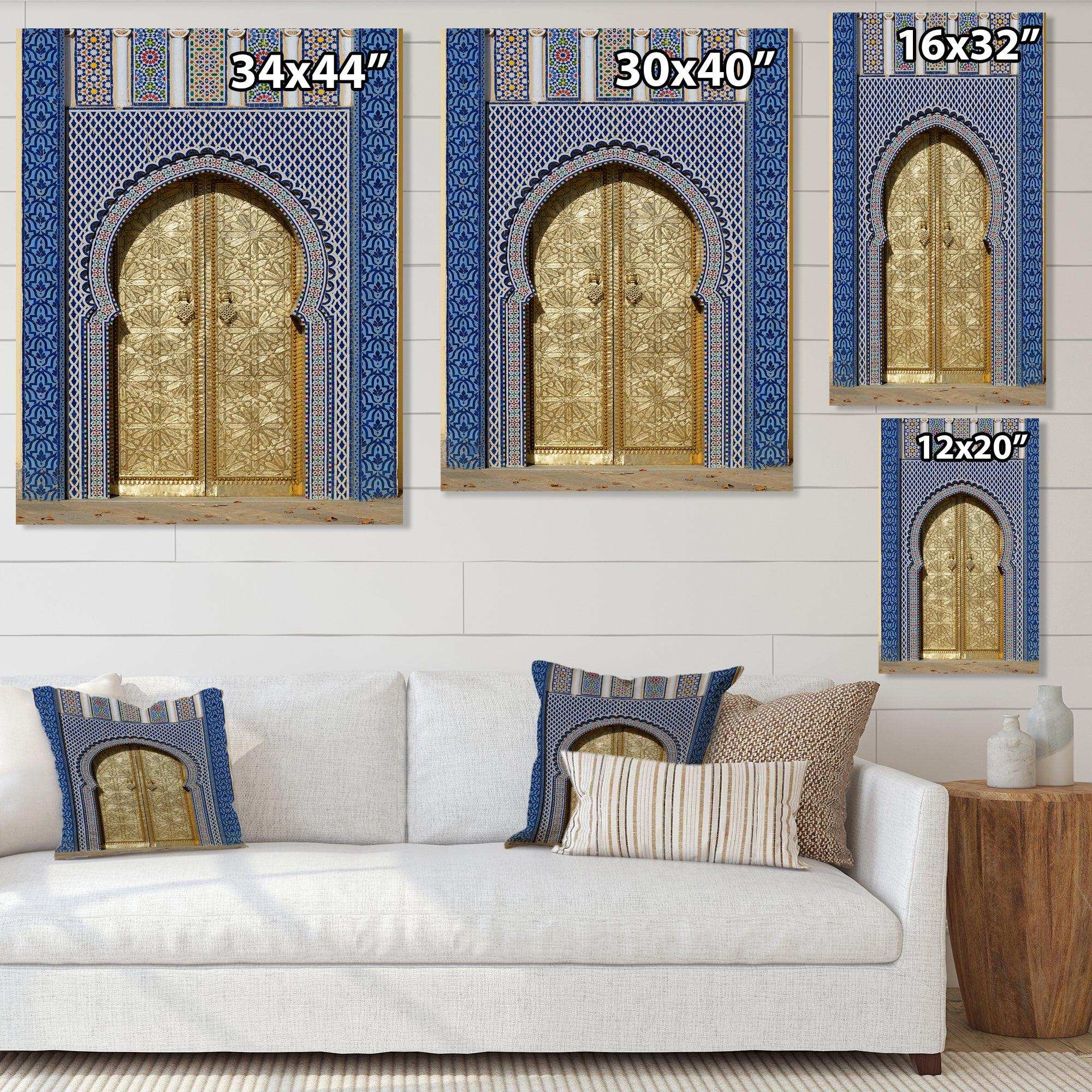 Morroco Palace Golden Doors