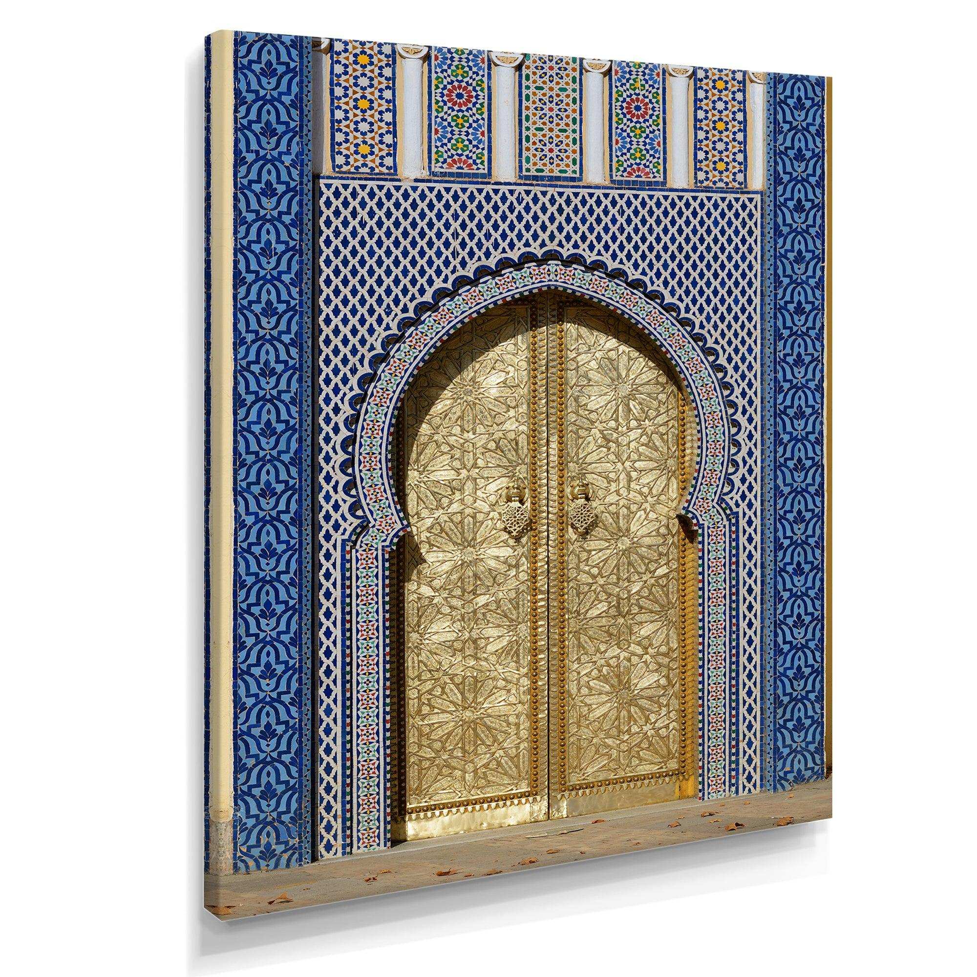 Morroco Palace Golden Doors