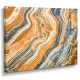 Segment Layers of Marbled Rock