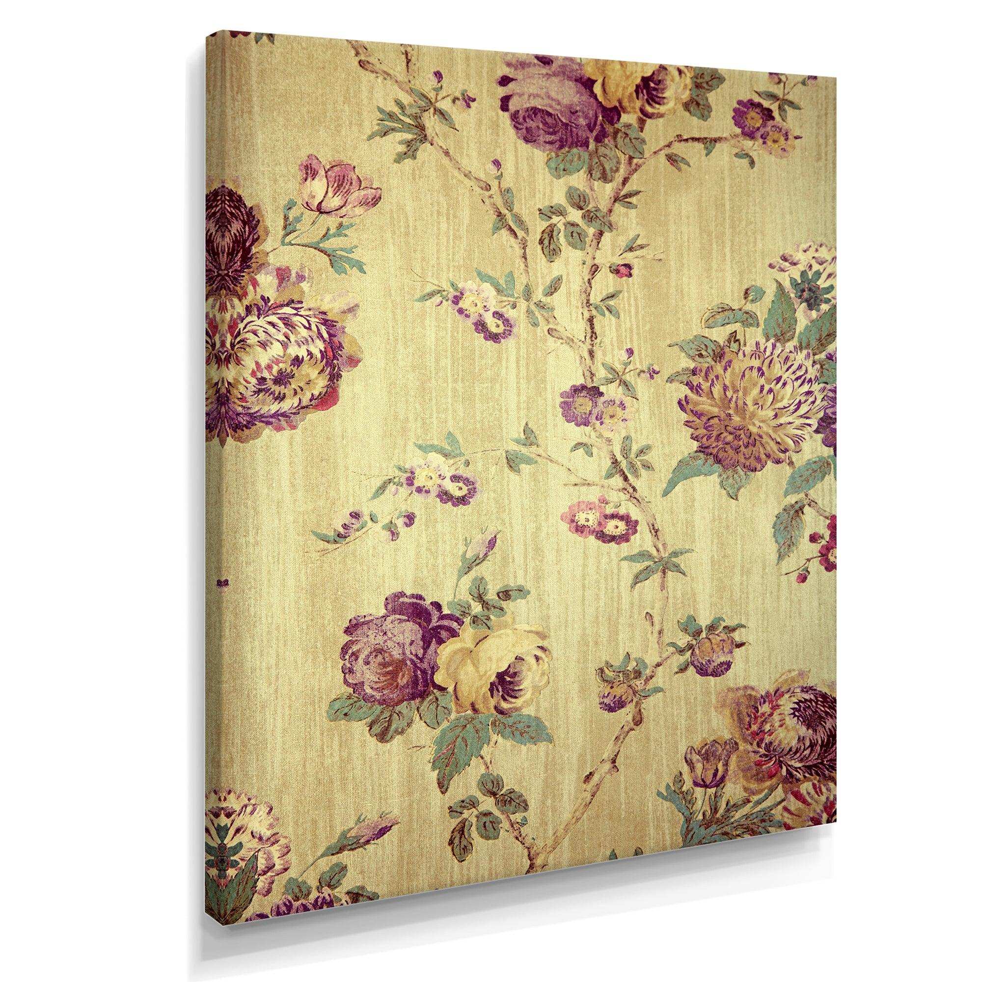 Vintage Purple Flowers