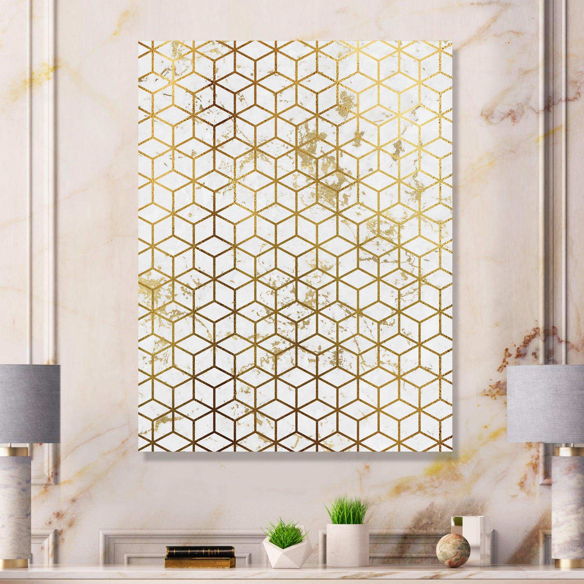 Yello and Golden Geometric Cubes