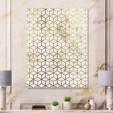 Yello and Golden Geometric Cubes