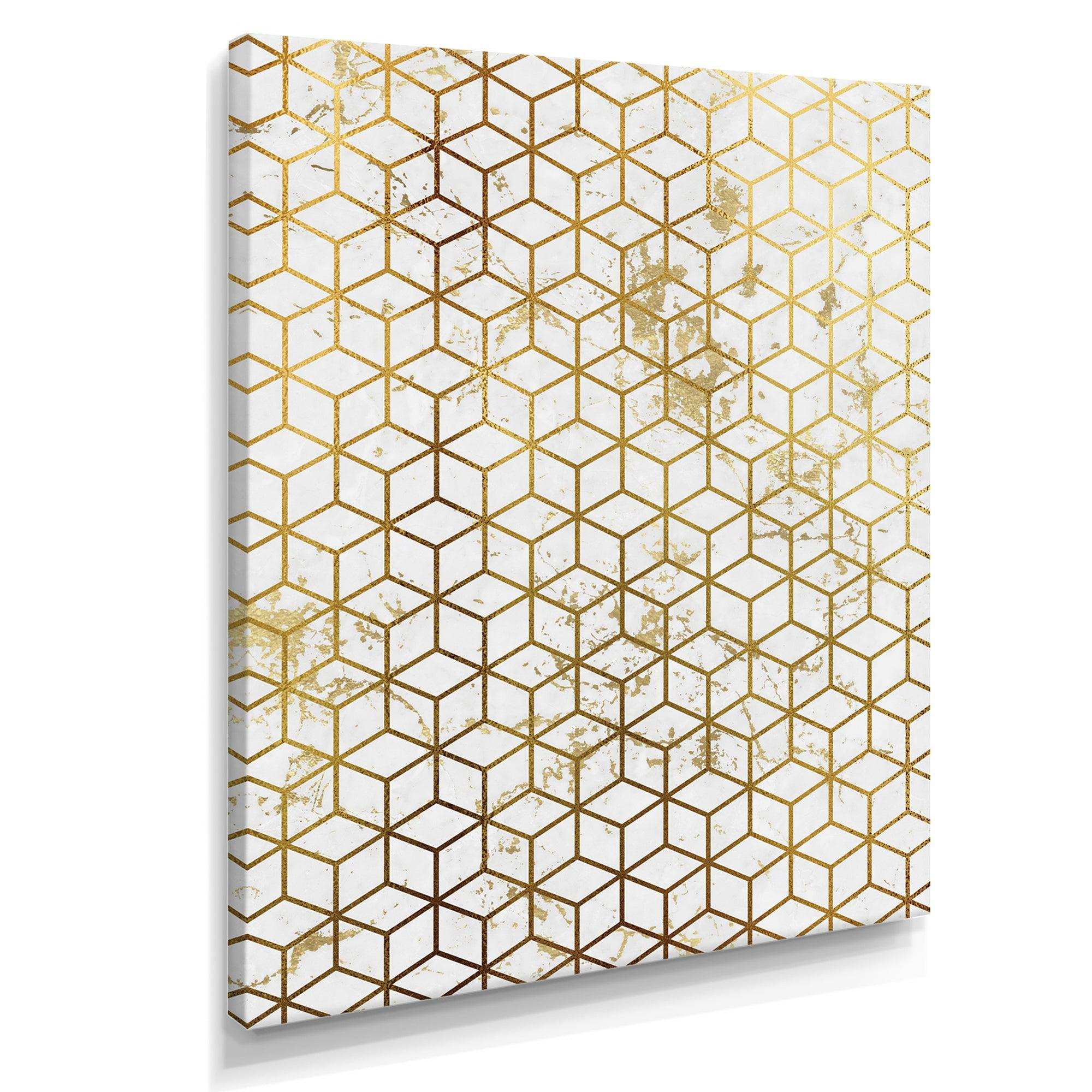 Yello and Golden Geometric Cubes