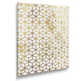 Yello and Golden Geometric Cubes