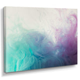 Cyan, Blue and Pink water in Ink Composition