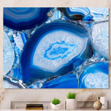Blue Agate Geode