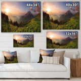 MountaIn Peak During Sunset