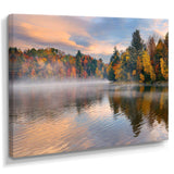 Autumn Foliage By The Lakeside