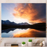 Morning Sunsrise Mountainscape