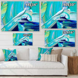 Oil On Canvas Textured Composition IX