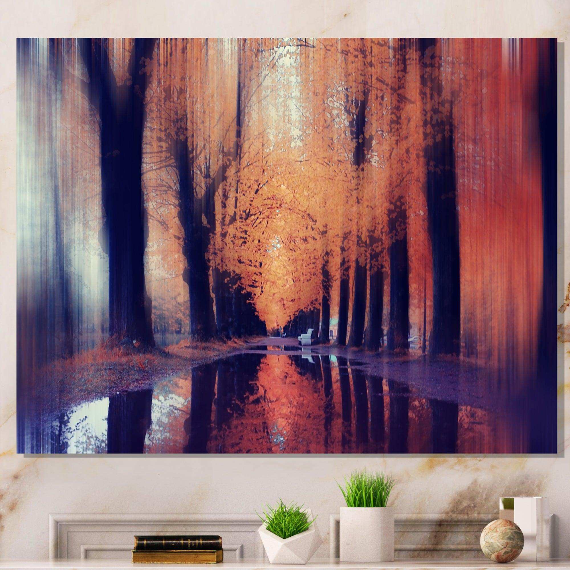 Autumn Colored Forest Treescape II