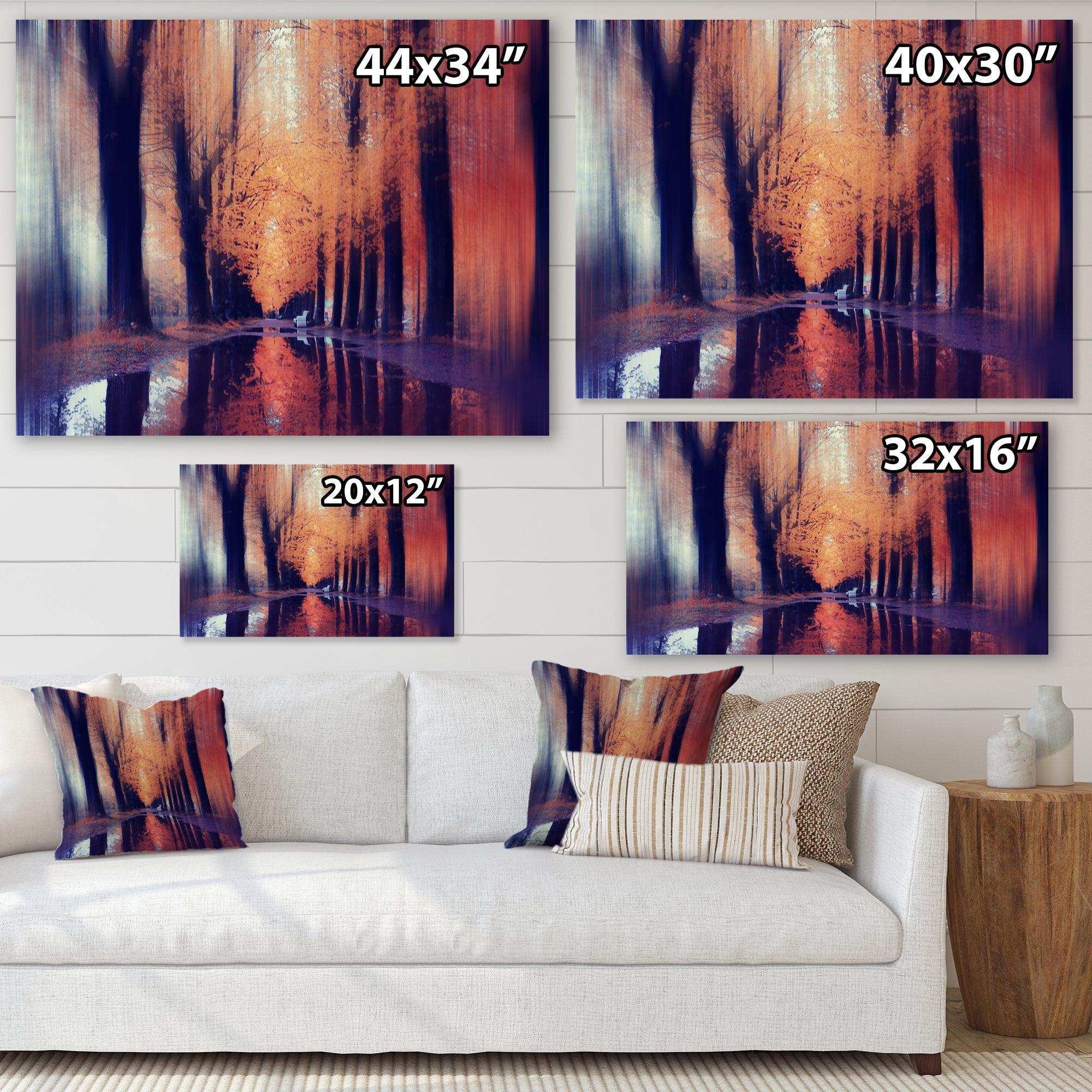 Autumn Colored Forest Treescape II