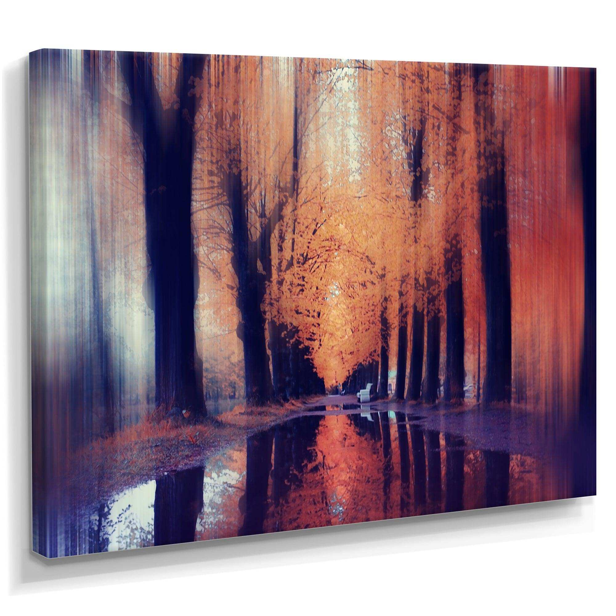 Autumn Colored Forest Treescape II