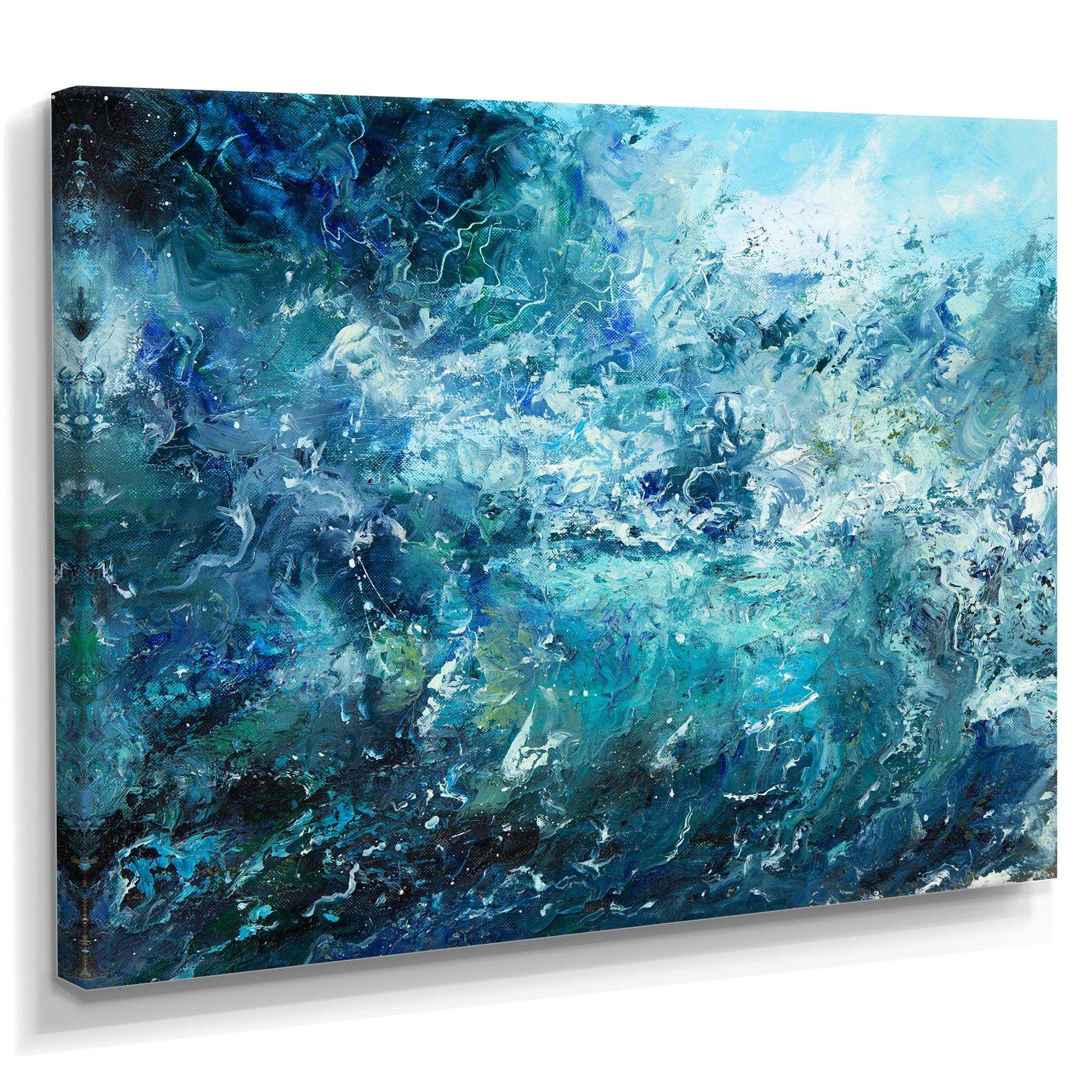 Wild Blue Ocean Waves V