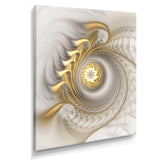 Glowing Fractal With Recursive Curves