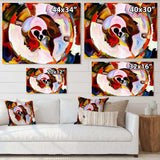 Union Of Male And Female Faces III