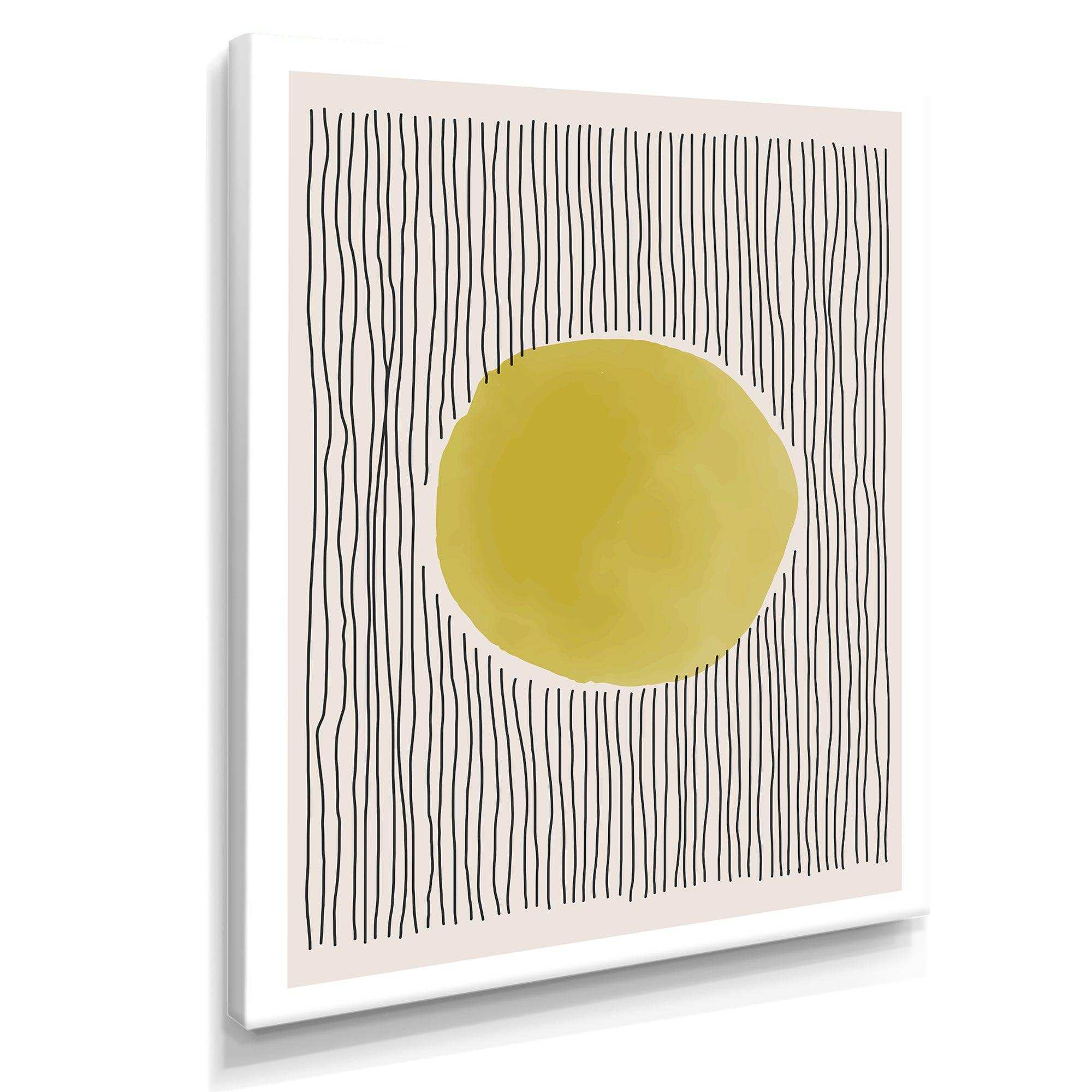 Minimal Geometric Lines And Circle I