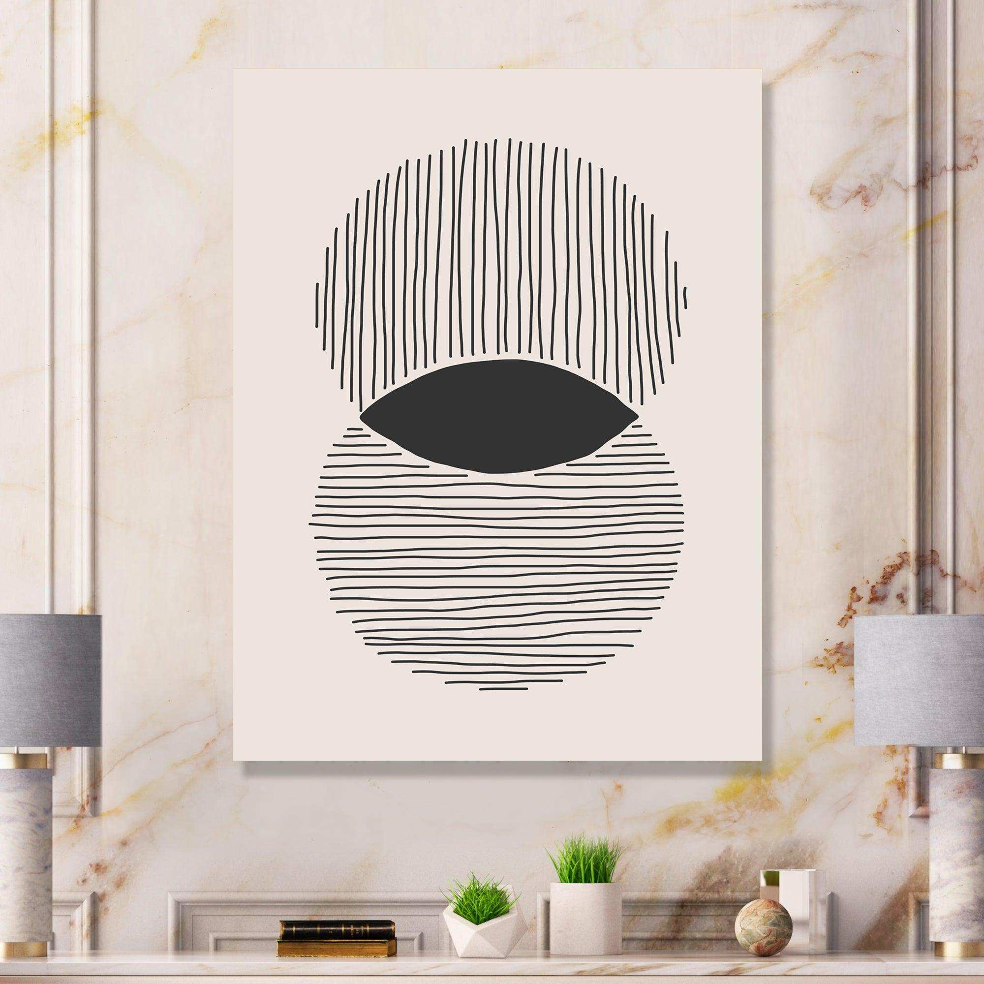 Minimal Geometric Lines And Circle II