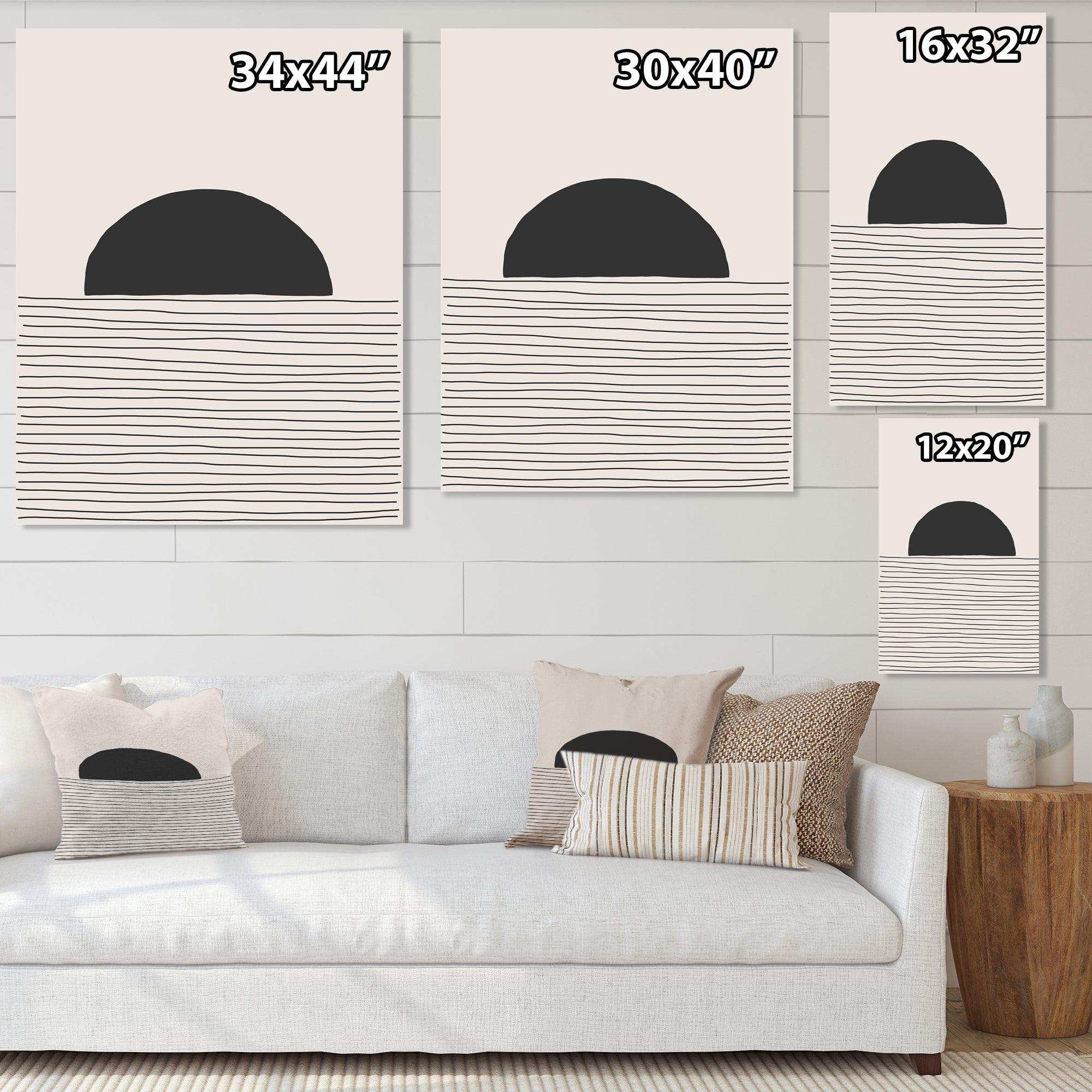 Minimal Geometric Lines And Circle V