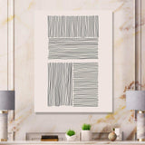 Minimal Geometric Lines And Squares IV