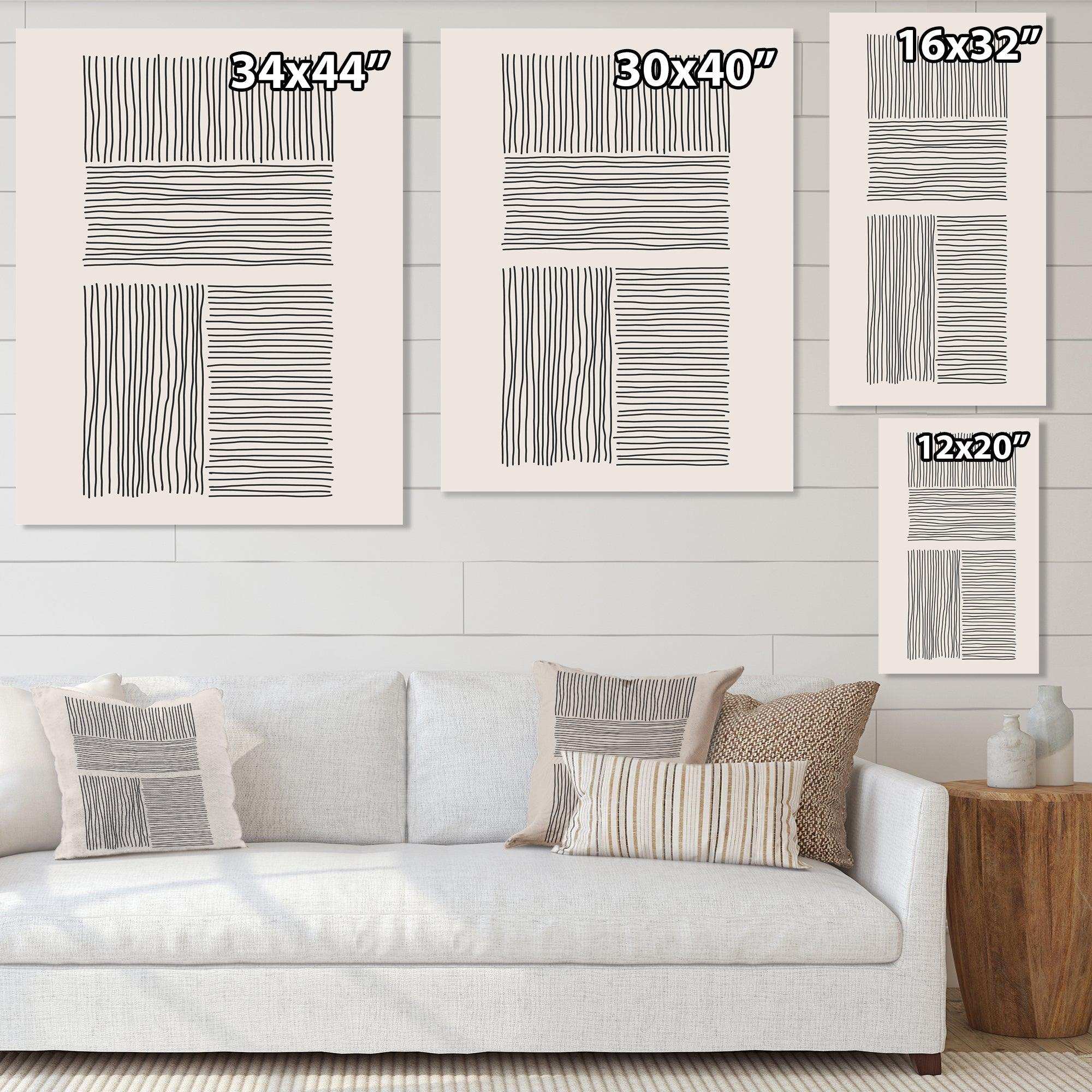 Minimal Geometric Lines And Squares IV