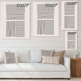 Minimal Geometric Lines And Squares IV